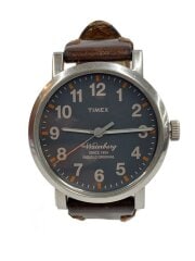 画像：クォーツ腕時計/アナログ/レザー/WATERBURY