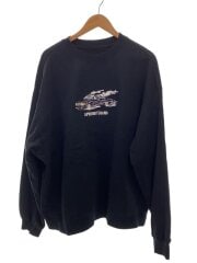 画像：葵産業/SMOKE CAR CREWNECK SWEAT/スウェット/XXL/コットン/ブラック