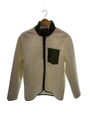 画像：フリースジャケット/ポリエステル/ホワイト/710857874004