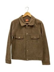 画像：OLD LINERY/レザージャケット・ブルゾン/M/レザー/ブラウン//