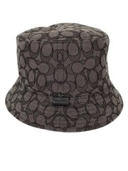 画像：バケットハット/--/コットン/マルチカラー/メンズ/コーチ/シグネチャーバケット