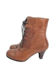 画像：ブーツ/24cm/BRW/牛革