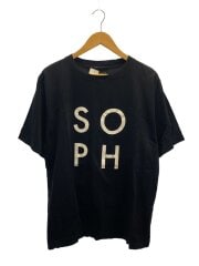 画像：Tシャツ/L/コットン/BLK/SOPH-212060