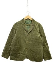 画像：テーラードジャケット/1/コーデュロイ/KHK/ストライプ/13-16-0036-803