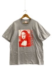 画像：Mona LisaTシャツ/XL/コットン/GRY/Mona Lisa//