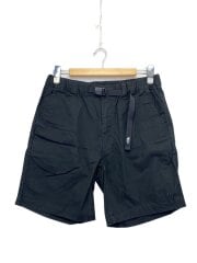 画像：COTTON OX LIGHT SHORT_コットンオックスライトショーツ/L/コットン/BLK/無地//