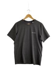 画像：Tシャツ/S/ポリエステル/GRY/ストライプ/X00000972104