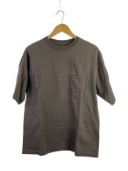画像：Tシャツ/M/コットン/GRY/無地/CSLM-106M/スビンコットン10/-度詰吊り天竺ポケット