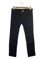 画像：00s/本人期/ブラックデニムパンツ/ハート涙パッチ/3/コットン/BLK