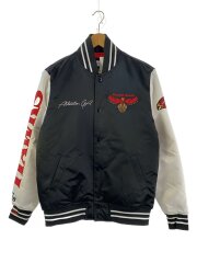 画像：スタジャン/S/ポリエステル/BLK/UWS FALL 2022/ATLANTA HAWKS