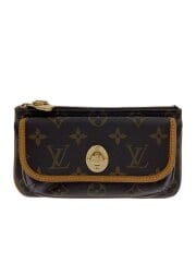 画像：ジッピー・ウォレット_ダミエ・アズール/PVC/BRW/総柄/レディース