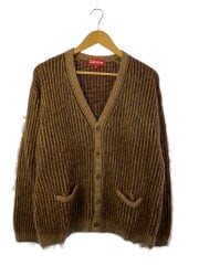 画像：カーディガン(厚手)/XL/モヘア/BRW/25SS/2-Tone Mohair Cardigan