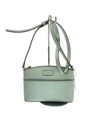 画像：ショルダーバッグ/レザー/BLU/無地/J183