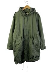 画像：モッズコート/L/コットン/KHK/無地/8415-782-3217