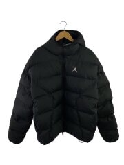 画像：ダウンジャケット/L/ナイロン/BLK/無地/HV0532-010