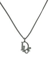 画像：ロゴネックレス/SLV/トップ有/レディース