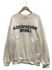 画像：×LIBERE/CREWNECK SWEAT/スウェット/XL/コットン/CRM//