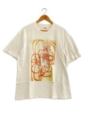 画像：21aw/Christopher wool 2001 Tee/首周り使用感有/Tシャツ/XL/WHT//