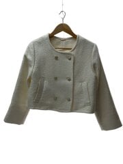 画像：ジャケット/one/アクリル/WHT/無地/SWFJ235035