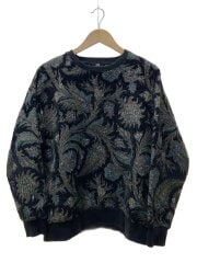 画像：スウェット/FREE/ポリエステル/BLK/総柄/HA020873SZ