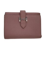 画像：3つ折り財布/--/PNK/無地/レディース