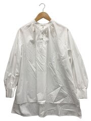 画像：24ss/ブロードギャザーチュニックブラウス/長袖ブラウス/102417-13-520-01-380