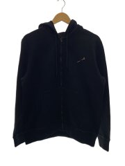 画像：ダブルフェイストラベルフーディ/ジップパーカー/L/コットン/BLK/RM211QJUJHJY42W