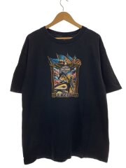 画像：Tシャツ/XL/コットン/BLK/プリント