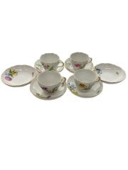 画像：カップ&ソーサー/4点セット/WHT