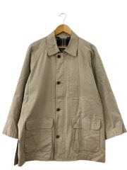 画像：ブルゾン/M/コットン/BEG/無地