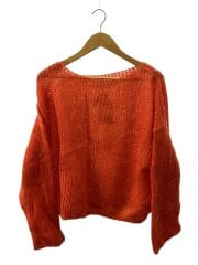 画像：ニット・セーター(厚手)/FREE/ナイロン/ORN/無地/24-080-220-6080-4-0/モヘア混