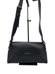 画像：ショルダーバッグ/レザー/BLK