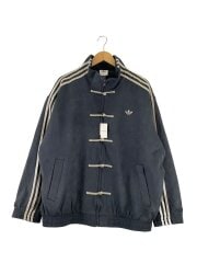 画像：CTT Chinese Track Top Casual Jacket/3L/ポリエステル/GRY/無地//