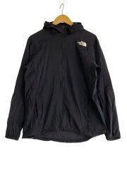 画像：ANYTIME WIND HOODIE_エニータイムウインドフーディー/L/ナイロン/BLK/無地//