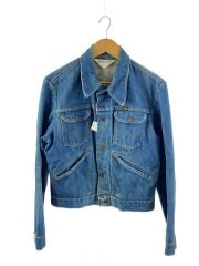 画像：Gジャン/40/デニム/126MJ/白三角タグ/USA製/80s/襟汚れ有/袖破れ有/擦