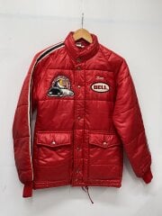 画像：70s/レーシングダウンジャケット/ナイロンジャケット/ナイロン/RED/無地/vintage