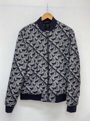 画像：ブルゾン/L/ポリエステル/GRY/総柄/OF1201D316