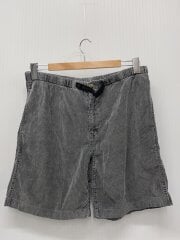 画像：90s/usa製/コーデュロイショートパンツ/M/コットン/GRY/無地