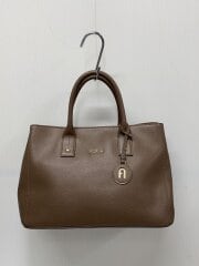 画像：トートバッグ/レザー/GRY/無地/FP-2023-376-5