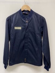 画像：60s-70s/BIGE/黒タブ/SPORTSWEAR/ブルゾン/NVY/無地/VINTAGE/企業