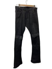 画像：BLACK DENIM PANTS/ボトム/46/デニム/BLK/無地