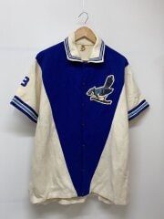 画像：50s/半袖スタジャン/SCOVILLスナップ//42/BLU