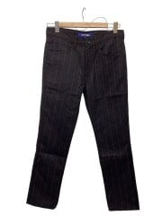 画像：00s/2004AW/archive/スラックスパンツ/S/ウール/BLK/ストライプ/WN-P035