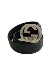 画像：ベルト/レザー/BLK/メンズ/411924