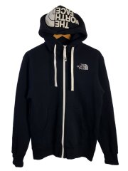 画像：REARVIEW FULLZIP HOODIE_リアビューフルジップフーディ/S/コットン/BLK