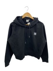 画像：SHORT HOODIE_ショートフーディ/L/ポリエステル/BLK/無地