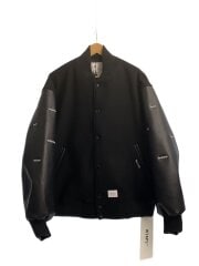 画像：スタジャン/3/ウール/BLK/242CWDT-JKM06