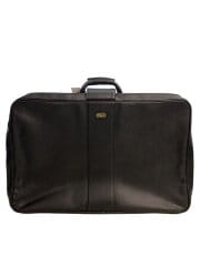 画像：トランクケース/バッグ/レザー/BLK