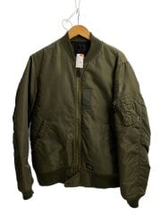 画像：MA-1/リバーシブル/フライトジャケット/XL/ナイロン/KHK