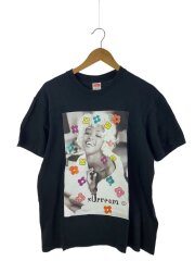 画像：Tシャツ/M/コットン/BLK/無地/20ss　Naomi Tee